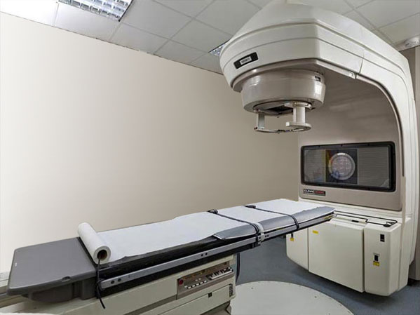 A specialist radiotherapy suite for treating tumours